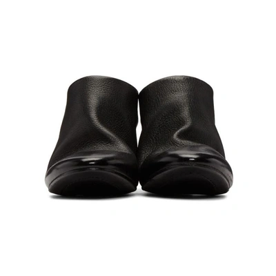 Shop Marsèll Marsell Black Cotello Mules In 6866 Nero