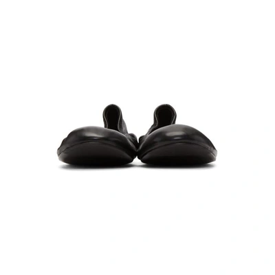 Shop Lanvin Black Classic Ballerina Flats In 10 Black