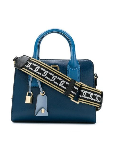 Shop Marc Jacobs Snapshot Shoulder Bag In Blue