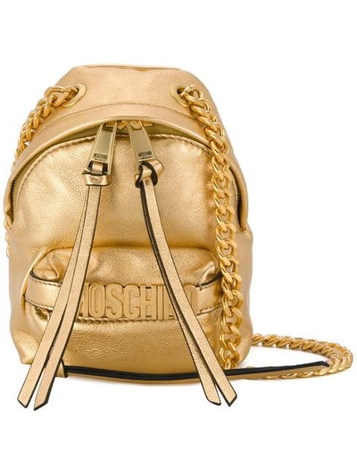 Shop Moschino Micro Backpack Cross-body Bag