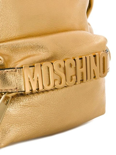 Shop Moschino Micro Backpack Cross-body Bag