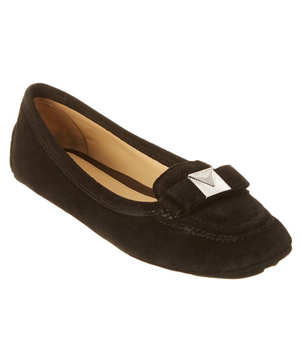 michael kors suede moccasins