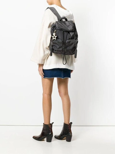 Shop See By Chloé Joyrider Backpack In Nr046 Minimal Gray 