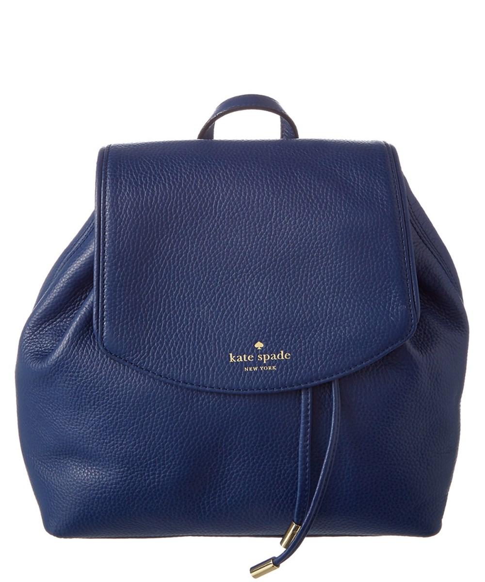 blue kate spade backpack