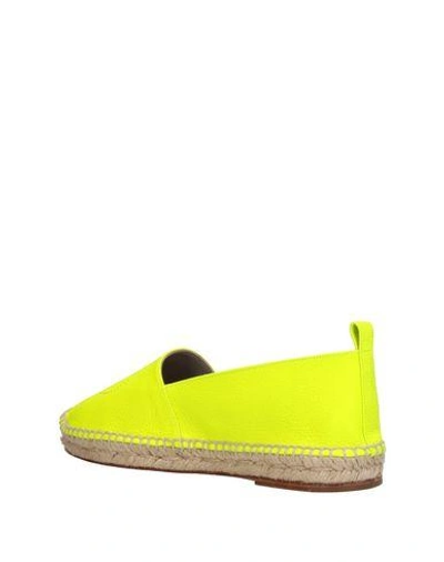 Shop Anya Hindmarch Espadrilles In Yellow