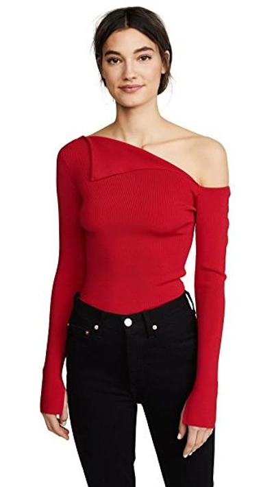 Shop Bailey44 Origami Sweater In Red