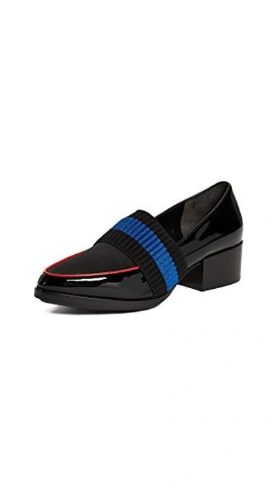 Shop 3.1 Phillip Lim / フィリップ リム Quinn Loafers In Black/red