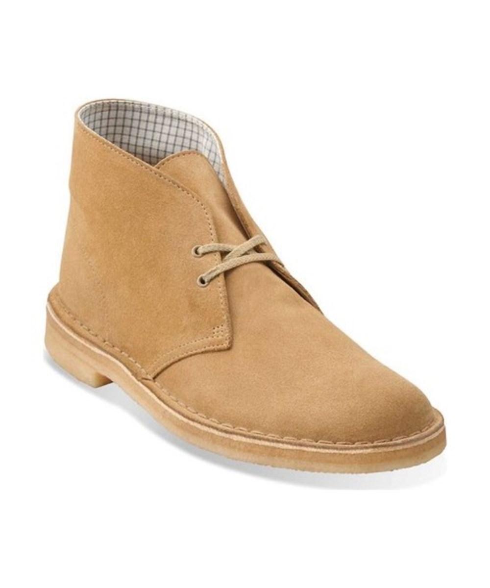 clarks desert boot oakwood suede