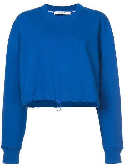 Shop Givenchy Cropped Sweatshirt