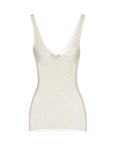 Shop Isabel Marant Tank Top In Ivory