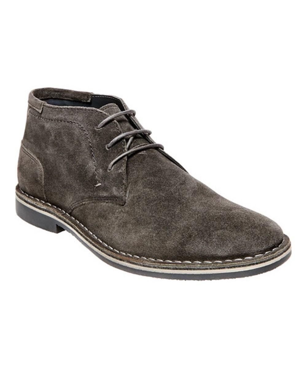 grey suede chukka boots