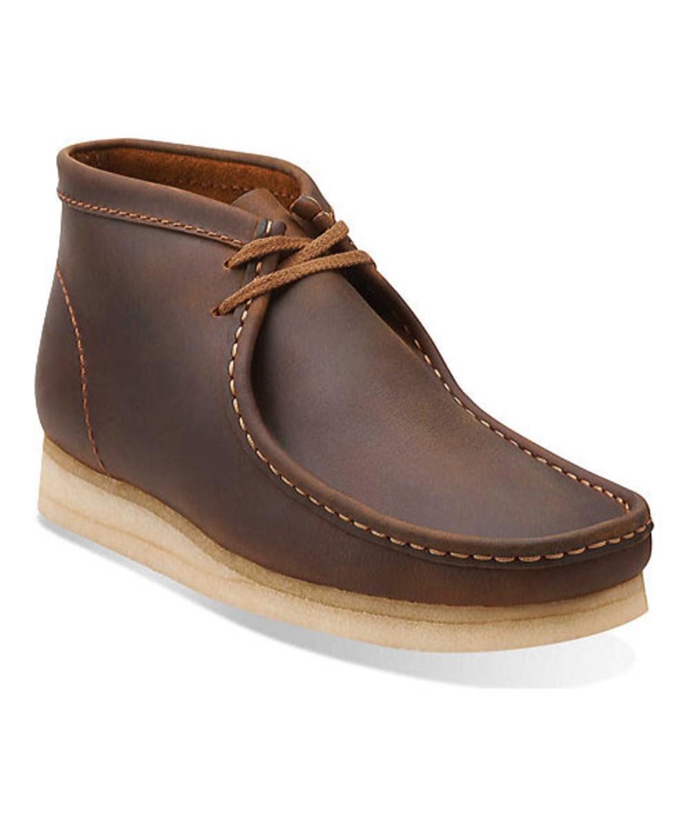 clarks men's wallabee shoes on sale