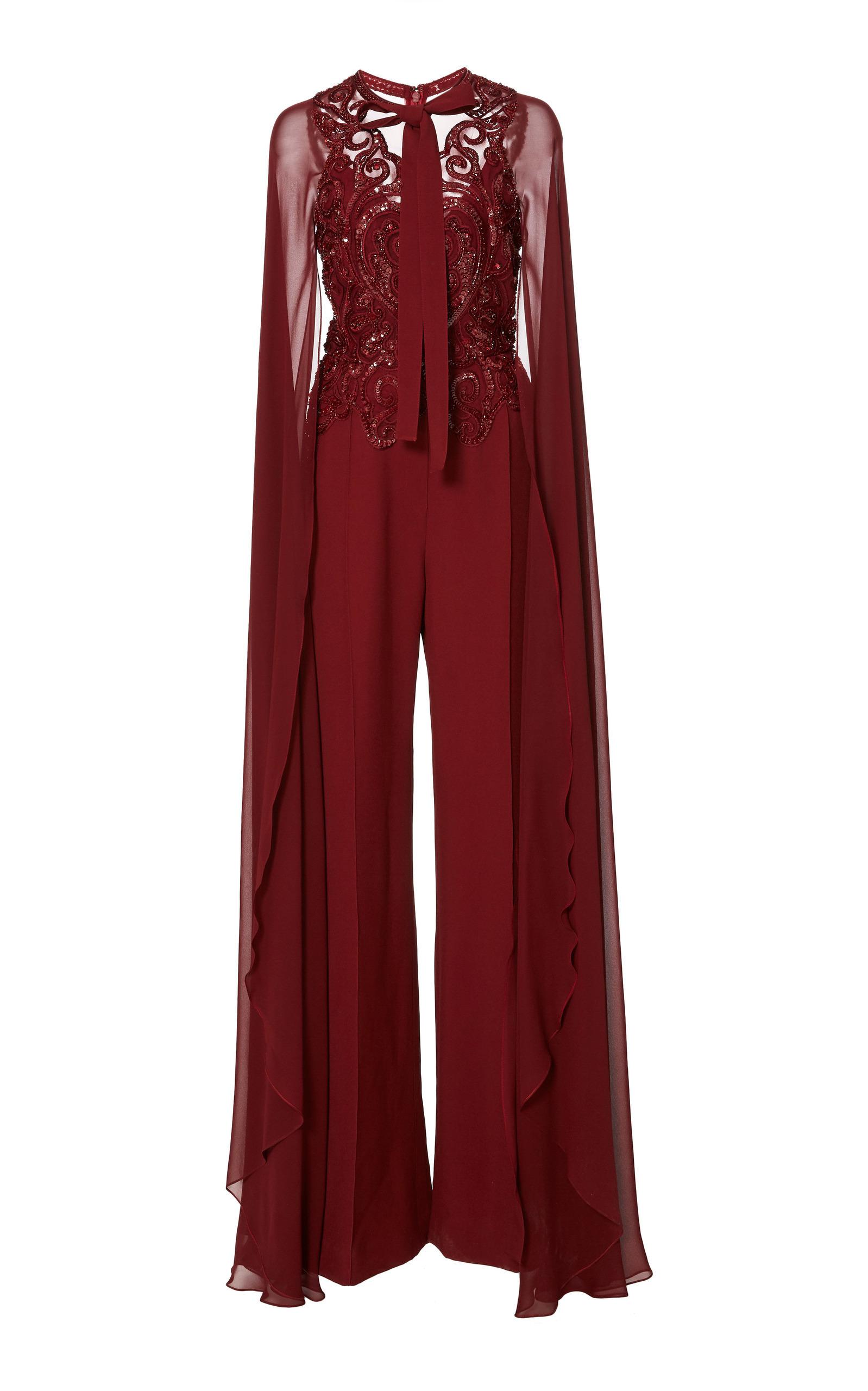 cape sleeve jumpsuit