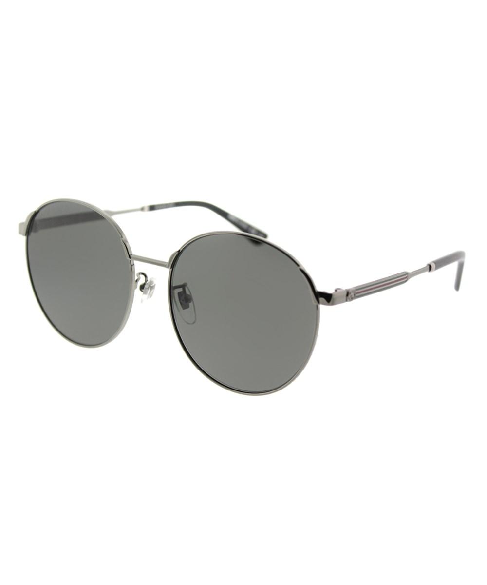 Gucci Gg0206sk 002 Ruthenium Round 