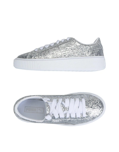 Shop Puma Sneakers In Silver