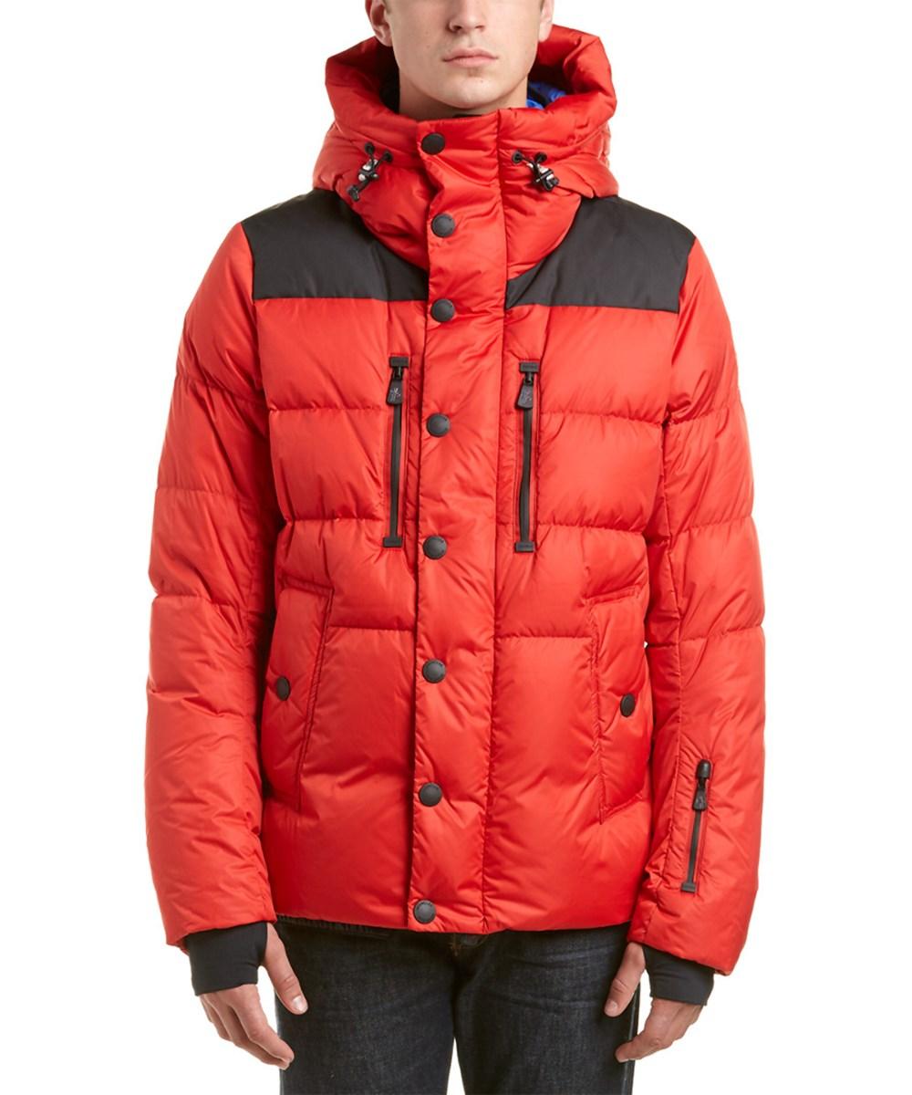 Moncler Grenoble Rodenberg Quilted Down Jacket In Orange | ModeSens