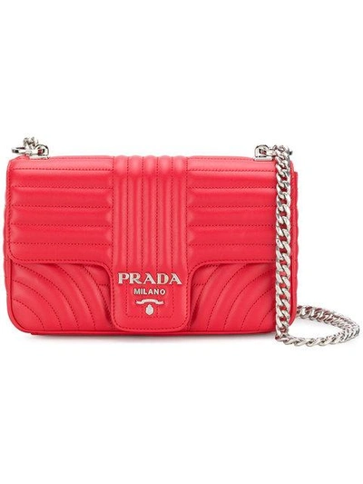 Shop Prada Quilted Shoulder Bag