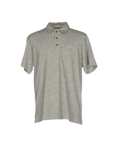Shop Rag & Bone Polo Shirts In Grey