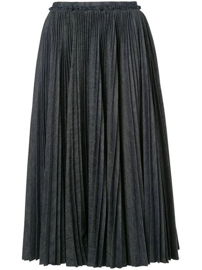 Shop Rochas Pleated Skirt