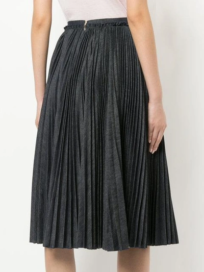 Shop Rochas Pleated Skirt