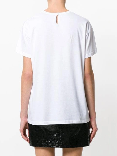 Shop N°21 Cherie Perforated T-shirt In White