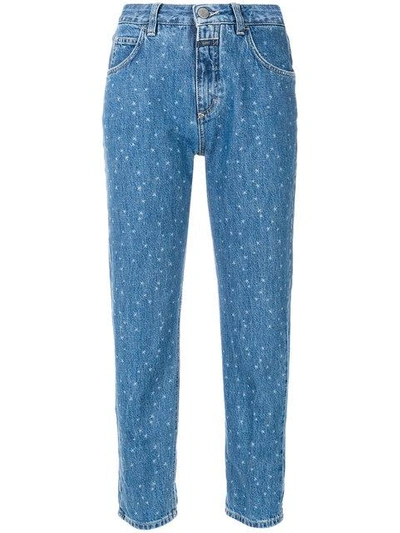 Shop Closed Faded Star Jeans - Blue