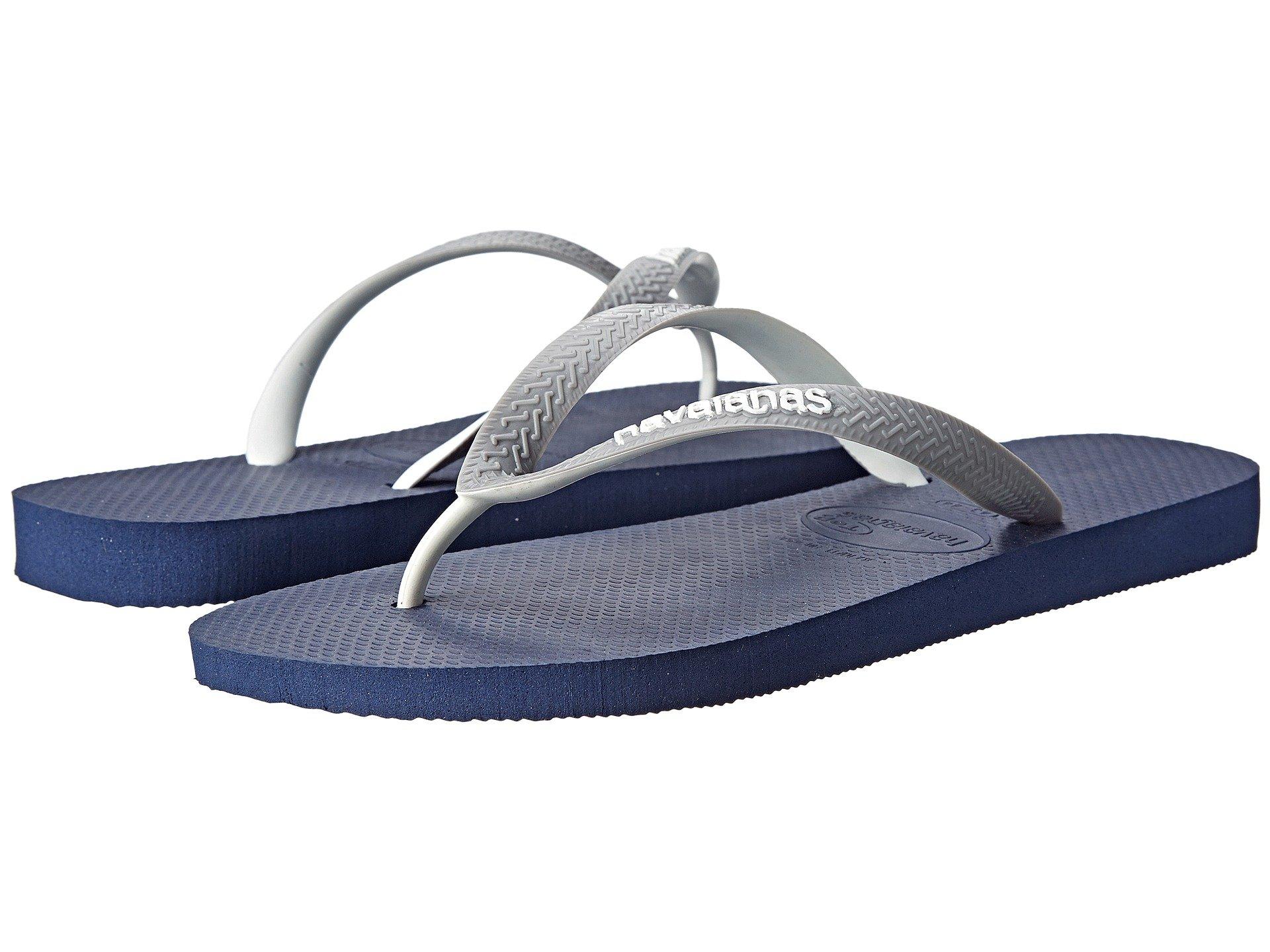 havaianas top navy blue