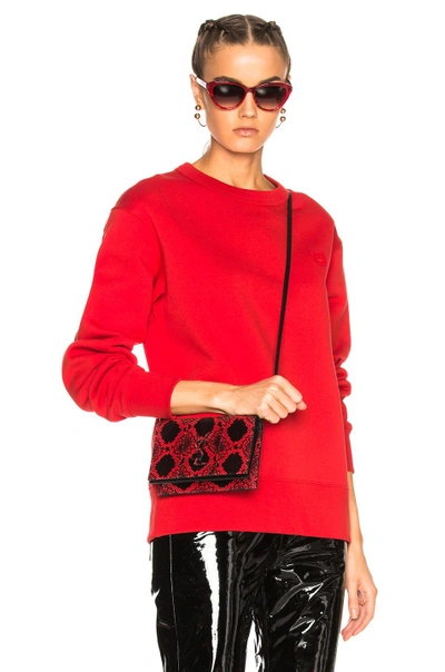 Shop Acne Studios Fairview Sweater In Red