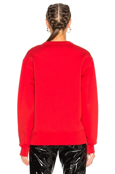 Shop Acne Studios Fairview Sweater In Red