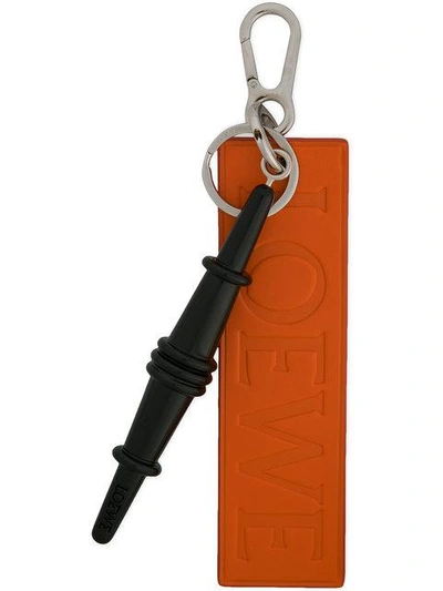 Shop Loewe Sussex Chair Keyring - Orange