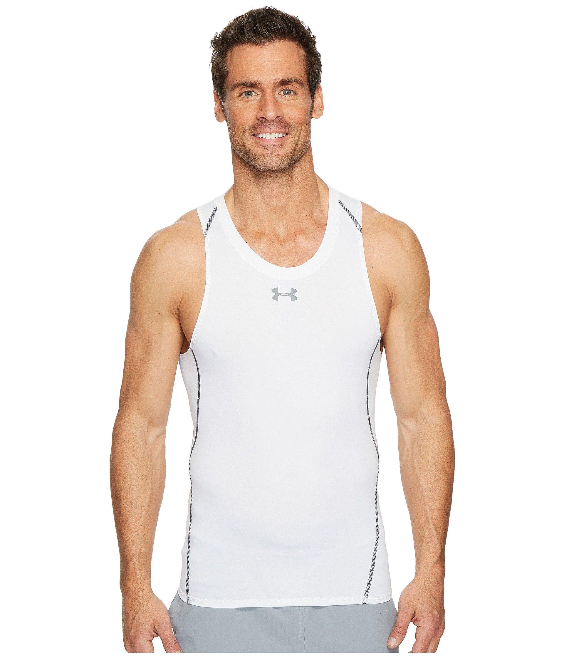 under armour white tank top