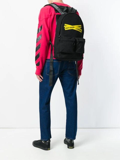 Off white firetape backpack clearance