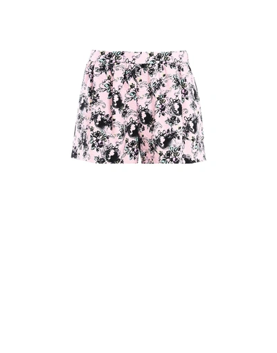 Shop Boutique Moschino Shorts In Pink