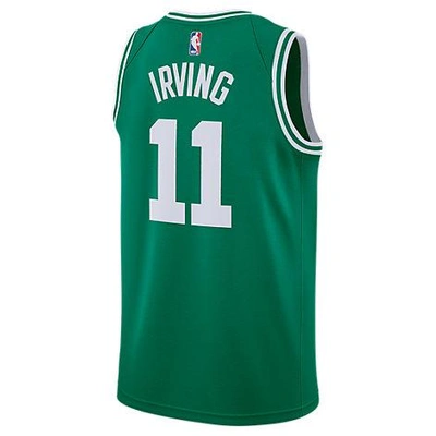 Shop Nike Men's Boston Celtics Nba Kyrie Irving Icon Edition Connected Jersey In Green
