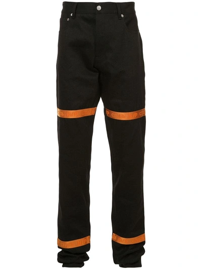 Shop Heron Preston Stripe Detail Trousers