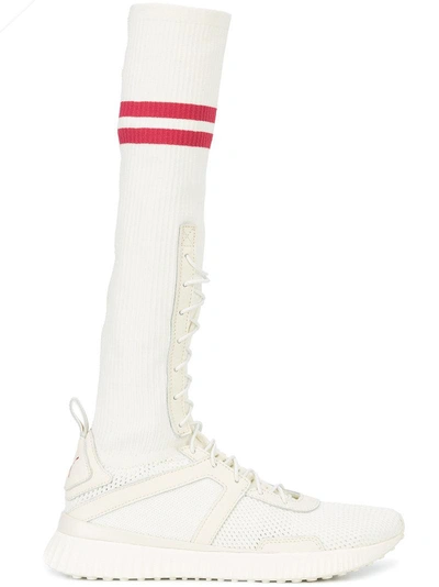 Fenty X Puma Fenty Puma X Rihanna Sock & High Top Sneaker In White |  ModeSens