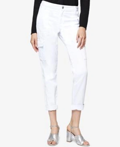 Shop Sanctuary Bootcamp Cargo Pants In White