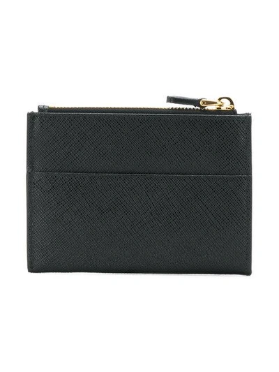 Shop Prada Saffiano Zip Cardholder