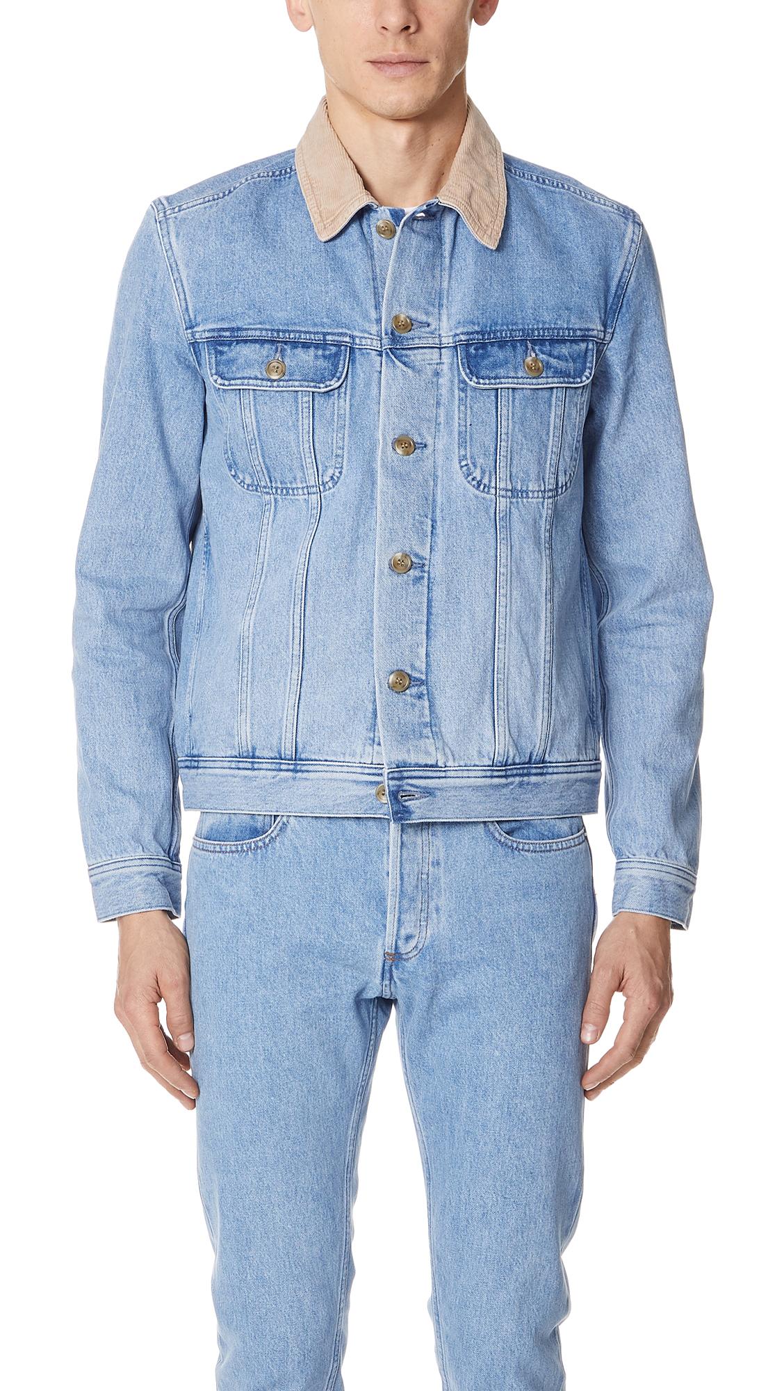 apc howl denim jacket