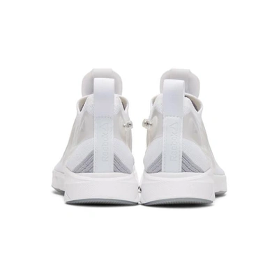 Shop Reebok Classics White Pump Supreme Ultraknit Sneakers In White/cloud