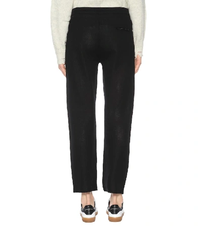 Shop Isabel Marant Étoile Dobbs Cropped Trousers In Black