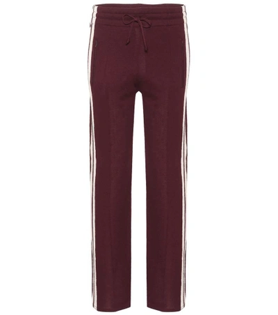 Shop Isabel Marant Étoile Dobbs Trackpants In Red
