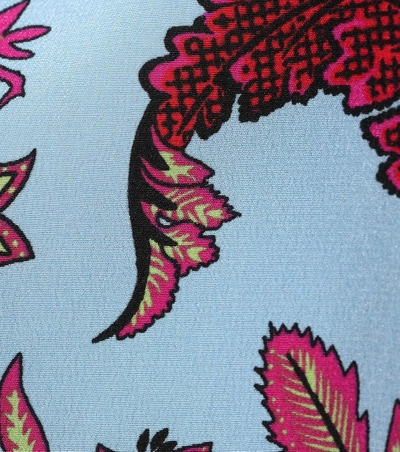Shop Diane Von Furstenberg Printed Silk Blouse In Multicoloured