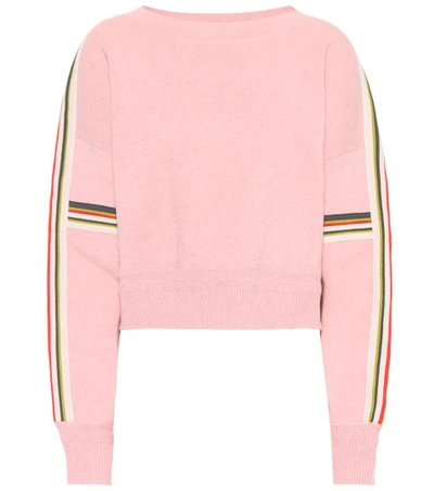 Shop Isabel Marant Étoile Kao Cotton-blend Sweater In Pink