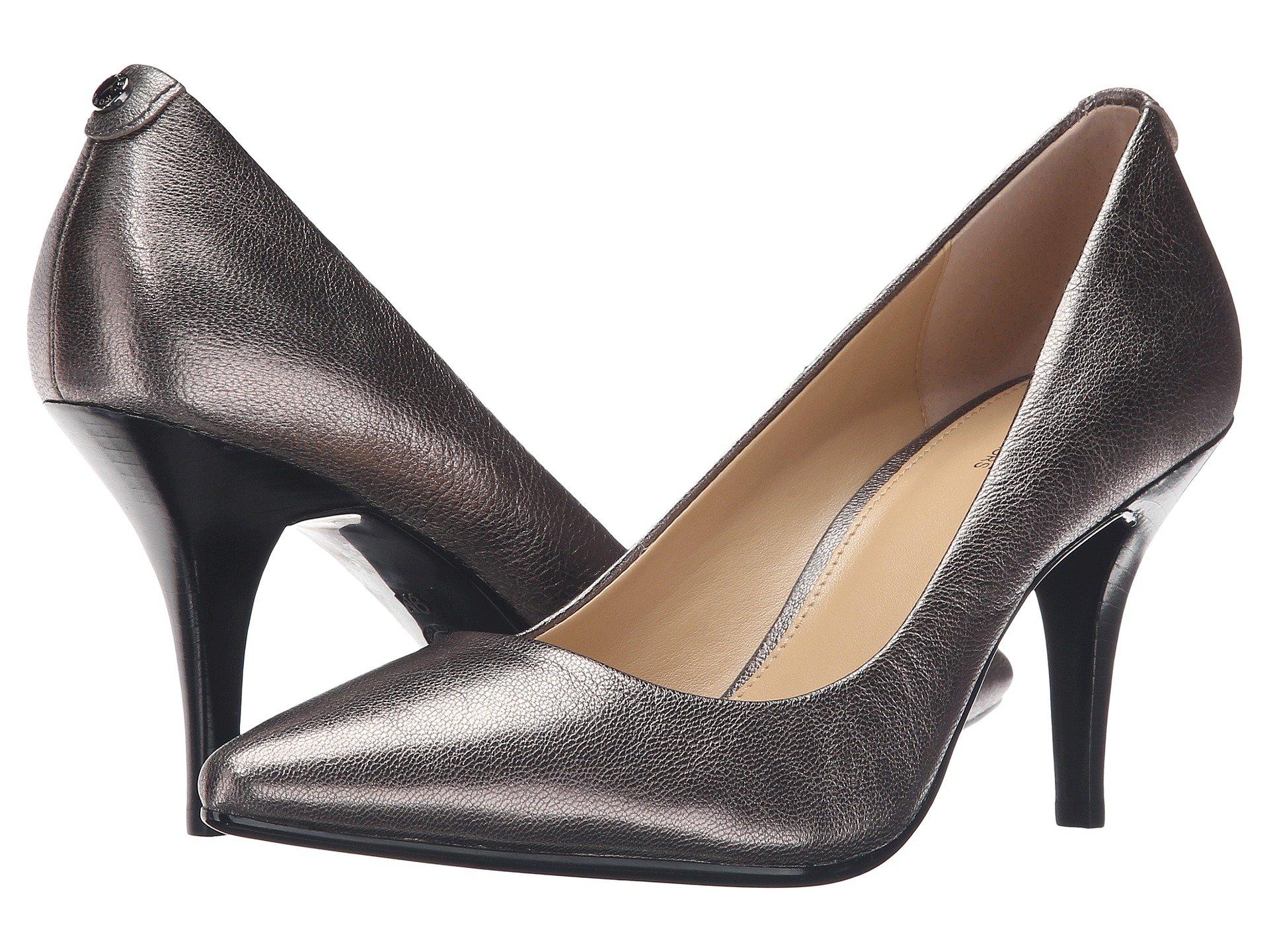 michael kors metallic pumps