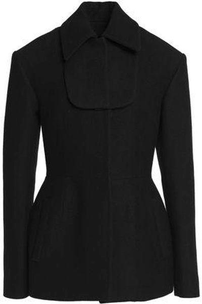 Shop Jil Sander Woman Wool Jacket Black