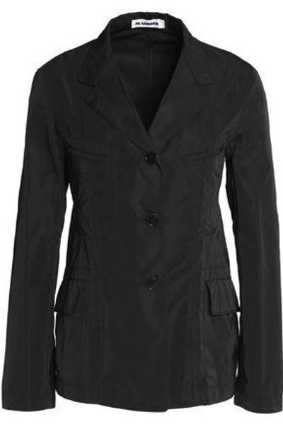 Shop Jil Sander Woman Shell Jacket Black