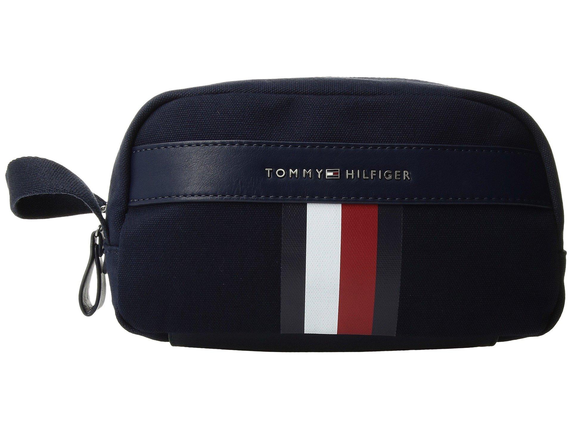 Tommy Hilfiger Icon Dopp Kit Canvas In 