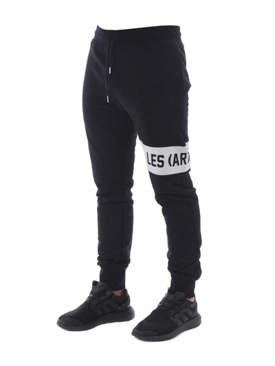 Shop Les Artists Trainer Track Pants In Nero