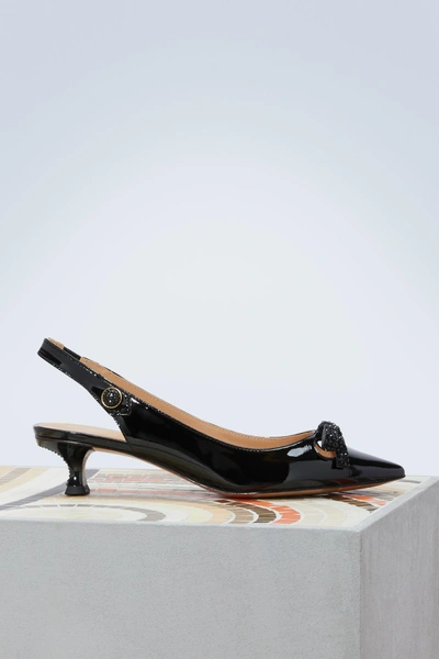 Shop Marc Jacobs Abbey Slingback Pump In Black